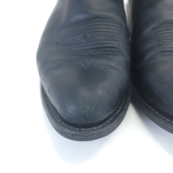 Ariat Heritage Western R-Toe Boots Mens Black Deertan Leather Cowboy Size 11EE main image 5